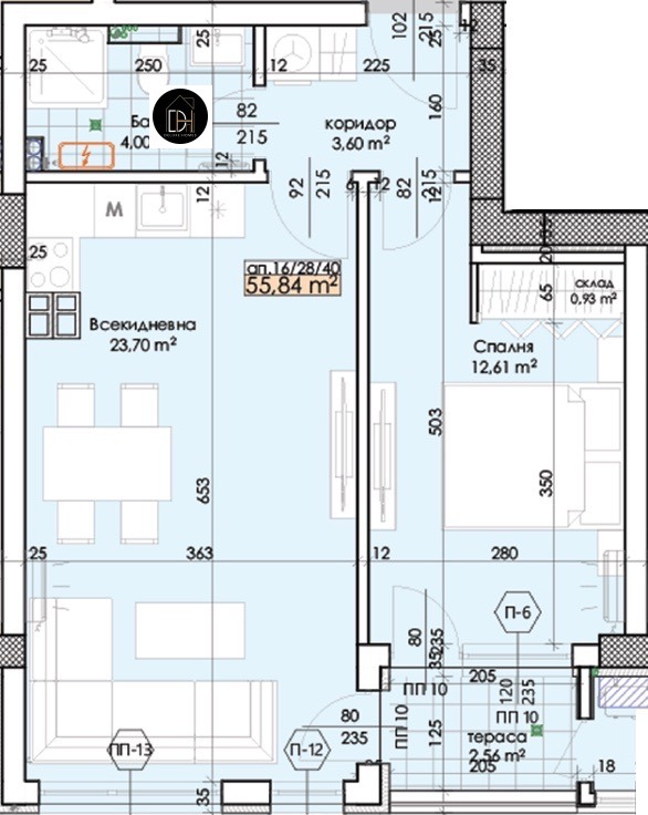 À vendre  1 chambre Plovdiv , Trakiya , 64 m² | 25237077
