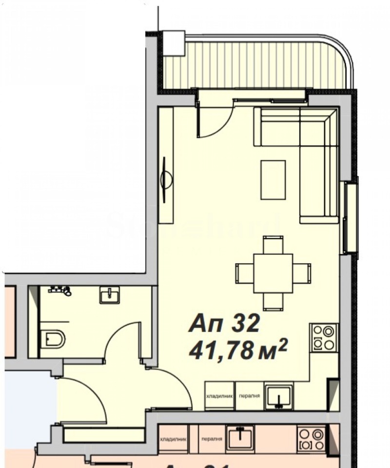 Продава 1-СТАЕН, к.к. Слънчев бряг, област Бургас, снимка 2 - Апартаменти - 53260536