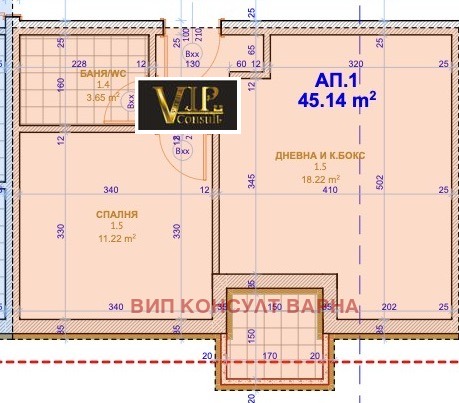 À vendre  1 chambre Varna , Kaisieva gradina , 57 m² | 31691052