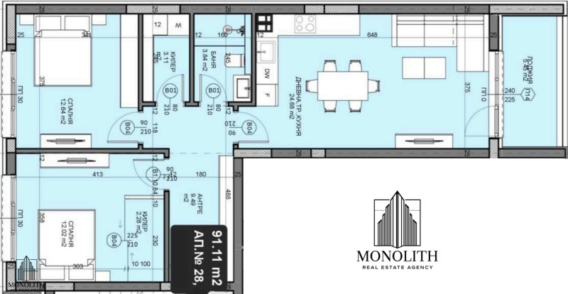 Te koop  2 slaapkamers Varna , m-t Zelenika , 103 m² | 74594817 - afbeelding [3]