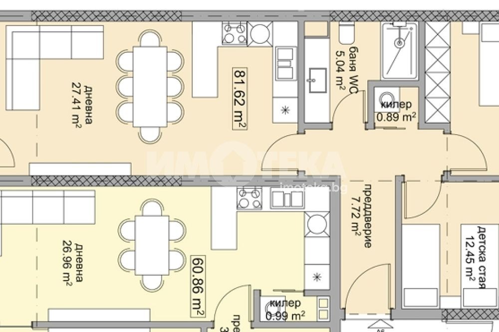 Продава 3-СТАЕН, гр. Варна, м-т Долна Трака, снимка 3 - Апартаменти - 54294109
