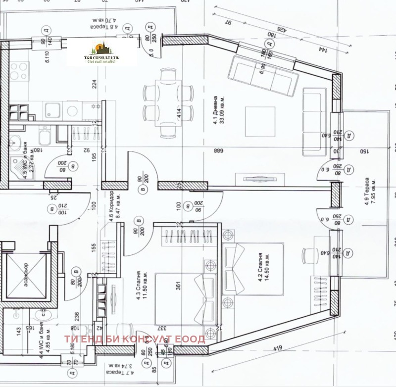 Продава  3-стаен град София , Гео Милев , 135 кв.м | 98104947 - изображение [7]