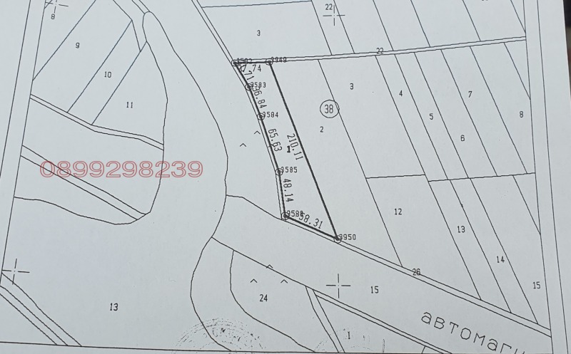 Продава ЗЕМЕДЕЛСКА ЗЕМЯ в област Пловдив, с. Добри дол - 4.399 дка / 43 993 € » 86 042.83 лв.
