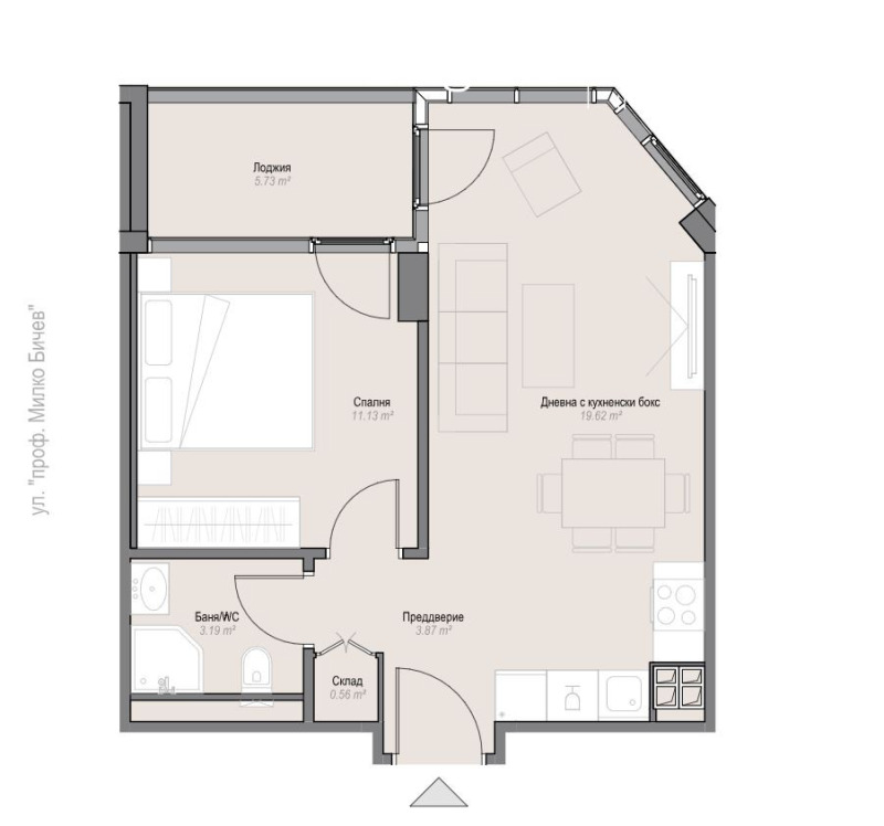 For Sale  1 bedroom Sofia , Oborishte , 60 sq.m | 86484490 - image [11]