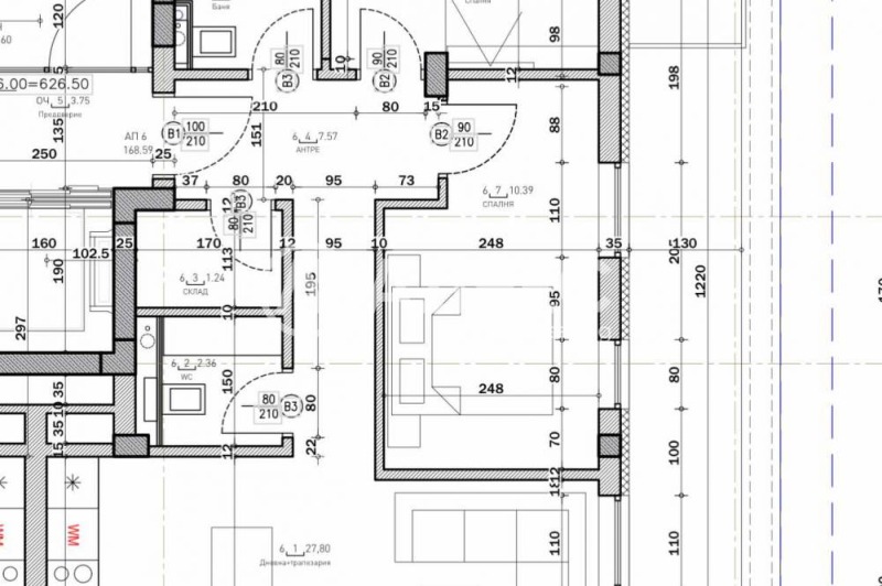 Продава 3-СТАЕН, гр. София, м-т Камбаните, снимка 2 - Апартаменти - 53070142