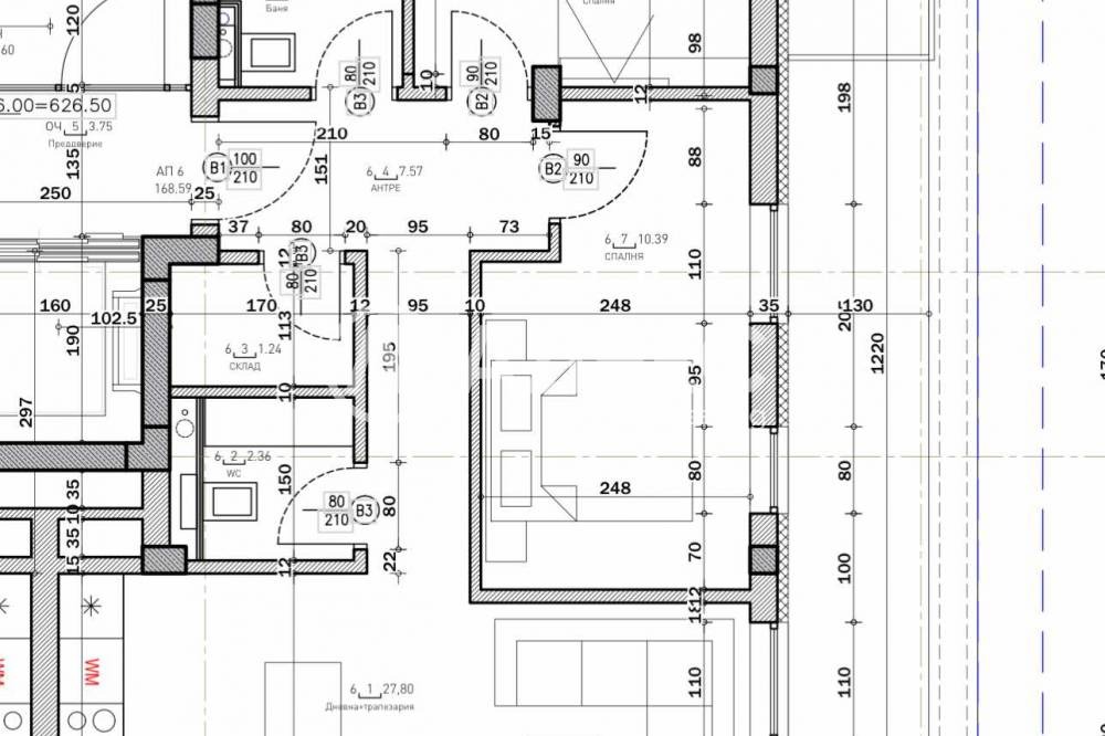 Продава 3-СТАЕН, гр. София, м-т Камбаните, снимка 2 - Апартаменти - 53070142