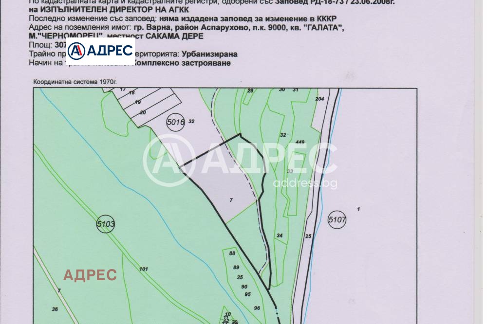Продава ПАРЦЕЛ, гр. Варна, Галата, снимка 2 - Парцели - 42010055