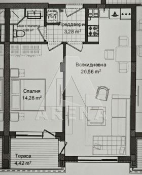 2-СТАЕН, 72 m2