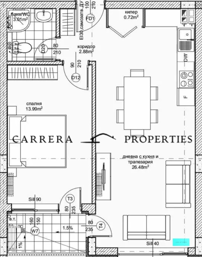 Продава 2-СТАЕН, гр. Варна, Възраждане 1, снимка 3 - Апартаменти - 53232539