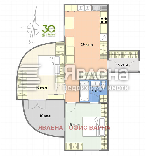 Продава 3-СТАЕН, гр. Варна, к.к. Св.Св. Константин и Елена, снимка 15 - Апартаменти - 53567146