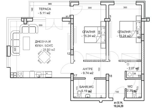 Продава 3-СТАЕН | Imot.bg — изображение 2