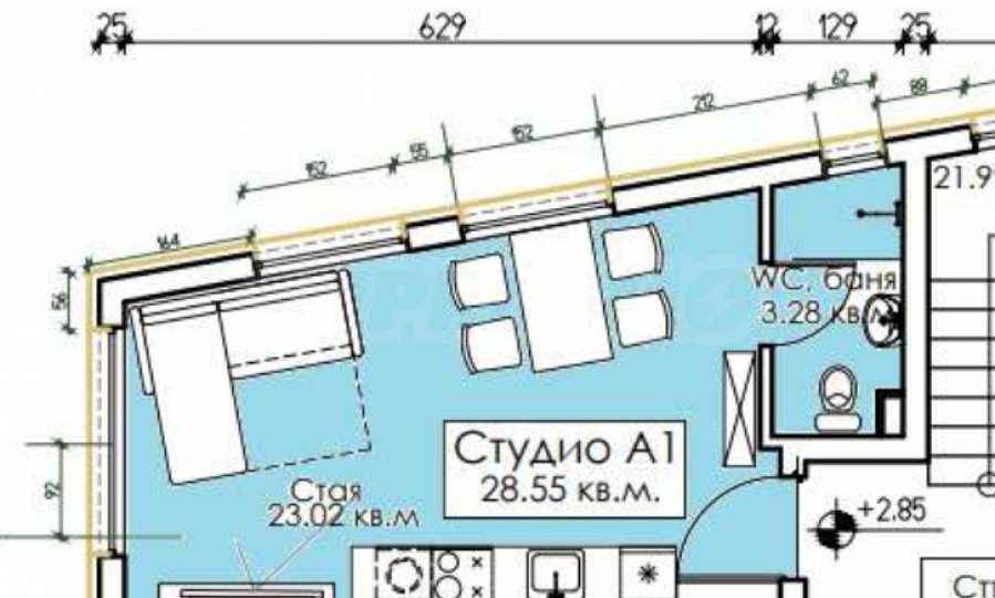 Продава 1-СТАЕН, гр. Созопол, област Бургас, снимка 2 - Апартаменти - 52187945