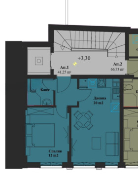 En venta 1 dormitorio