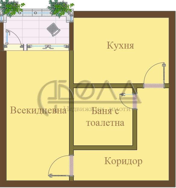 Продава 1-СТАЕН, гр. София, Люлин 2, снимка 1 - Aпартаменти - 48013846