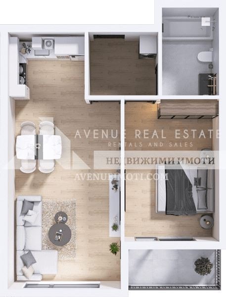 Продава 2-СТАЕН, гр. Пловдив, Христо Смирненски, снимка 2 - Апартаменти - 53345544