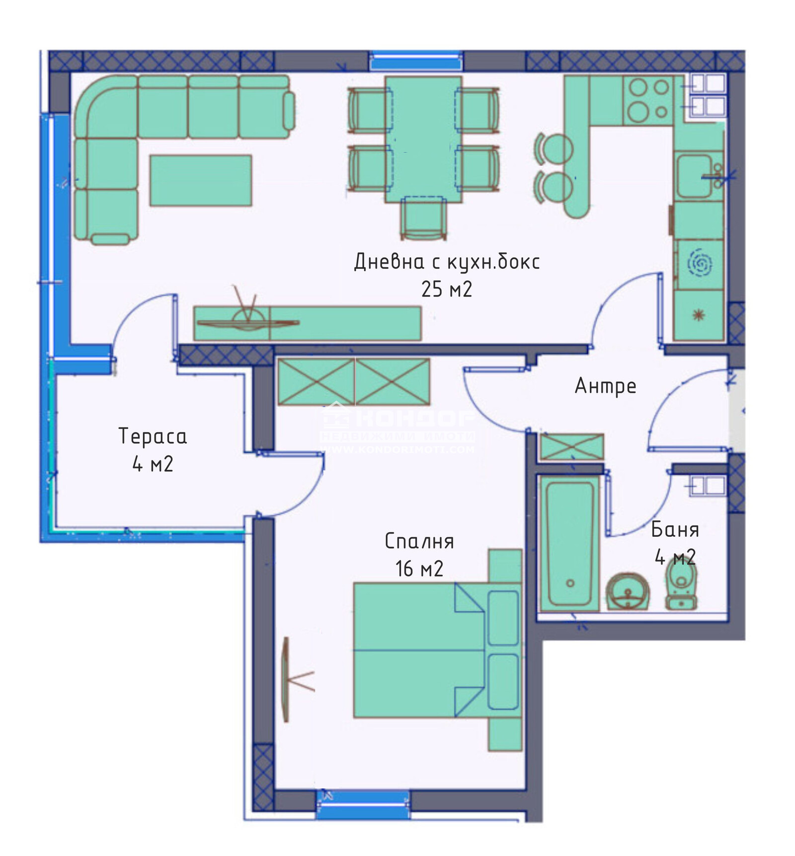 Продава 2-СТАЕН, гр. Пловдив, Център, снимка 6 - Апартаменти - 43422091