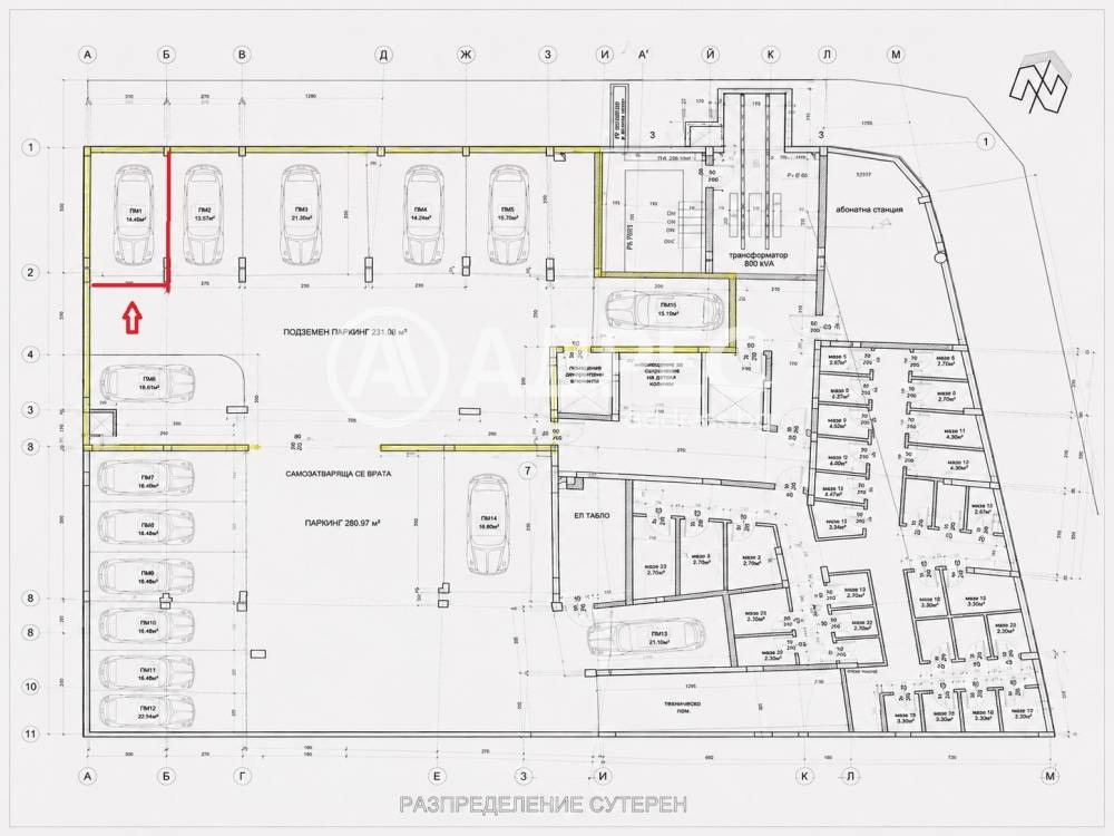 Продава ГАРАЖ, ПАРКОМЯСТО, гр. София, Подуяне, снимка 4 - Гаражи и паркоместа - 54940286