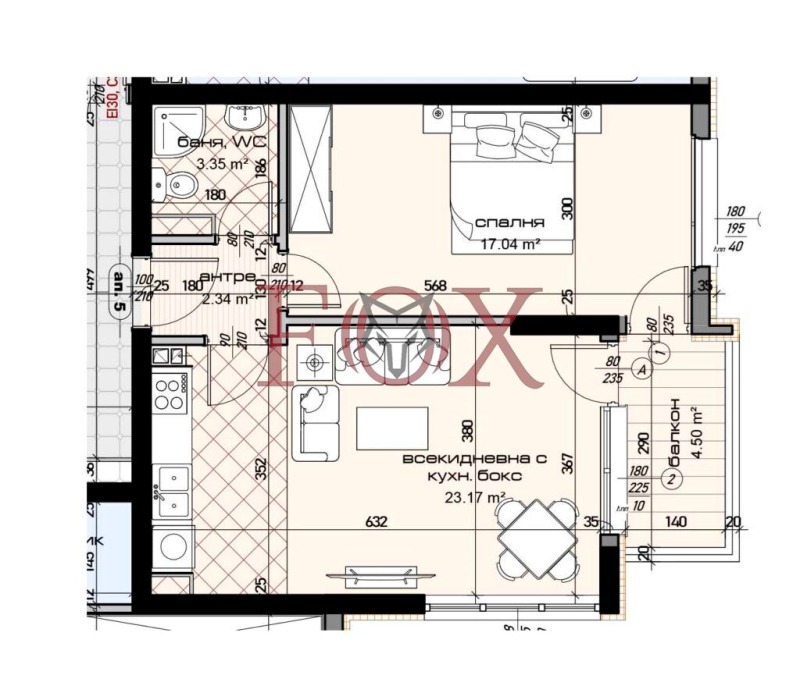 En venta  1 dormitorio Varna , Mladost 1 , 72 metros cuadrados | 12177273 - imagen [2]