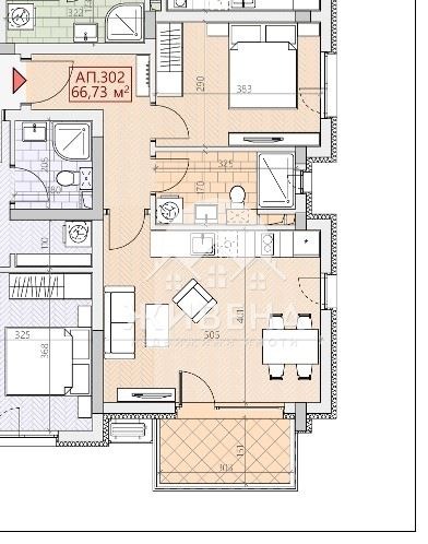 Продава 2-СТАЕН, гр. Обзор, област Бургас, снимка 3 - Апартаменти - 54822270