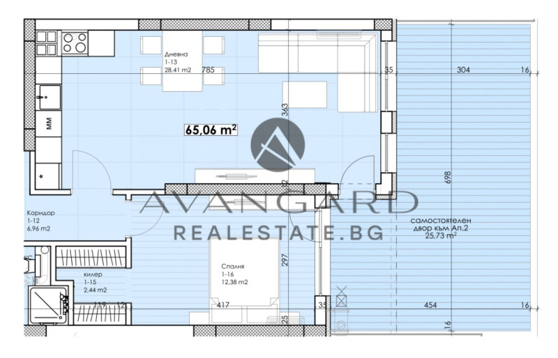 Продава  2-стаен град Пловдив , Беломорски , 99 кв.м | 32930479 - изображение [14]