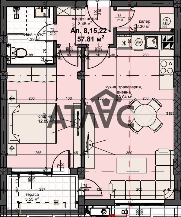 Продава 2-СТАЕН, гр. Пловдив, Кършияка, снимка 2 - Апартаменти - 54962065