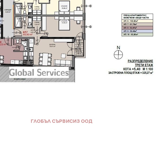 À venda  1 quarto Sofia , Ovtcha kupel , 82 m² | 37628465 - imagem [2]