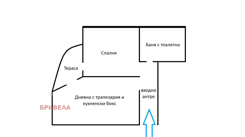 Продава 2-СТАЕН, гр. София, Кръстова вада, снимка 9 - Апартаменти - 53174970
