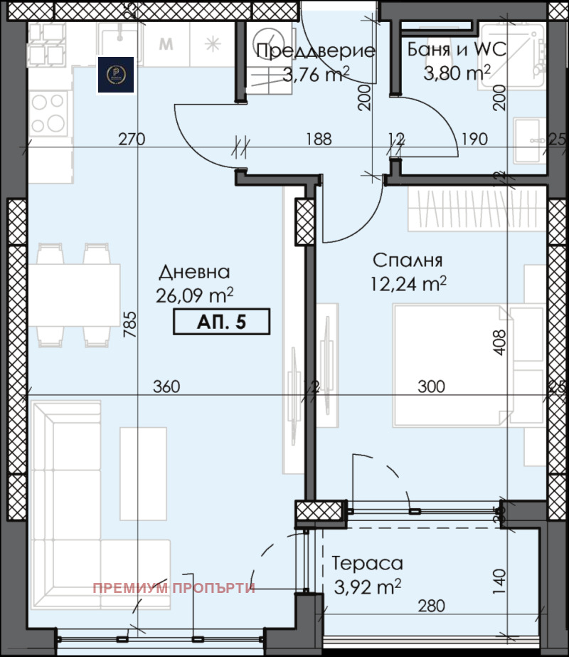 Продава  2-стаен град Пловдив , Тракия , 69 кв.м | 77786565