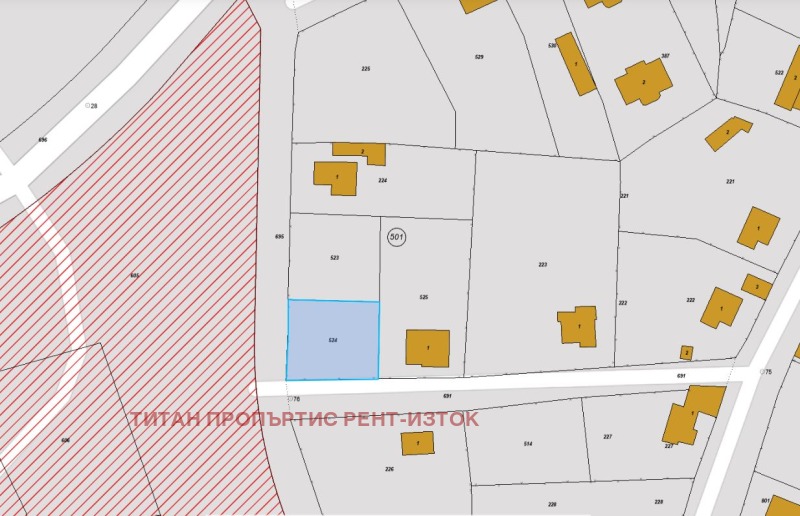 Satılık  Komplo bölge Burgaz , Çerni vrah , 383 metrekare | 10996834