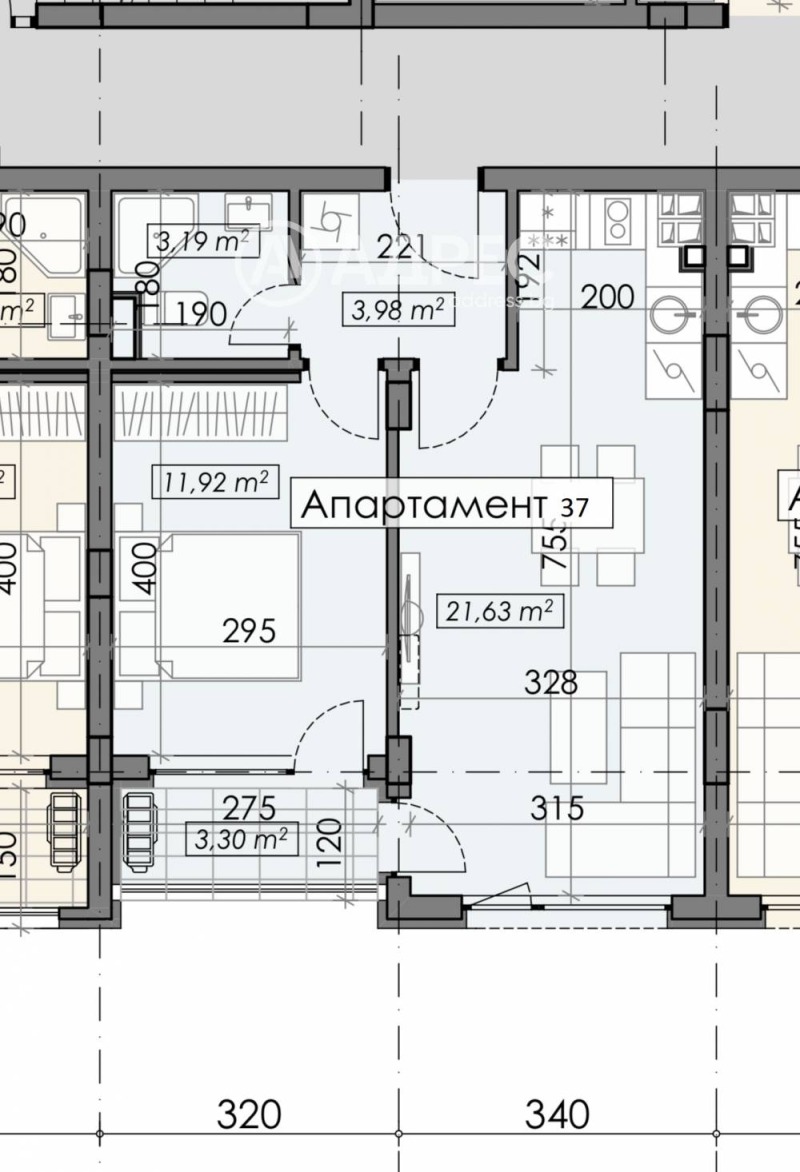 À venda  1 quarto Sofia , Suhata reka , 61 m² | 49517623 - imagem [4]