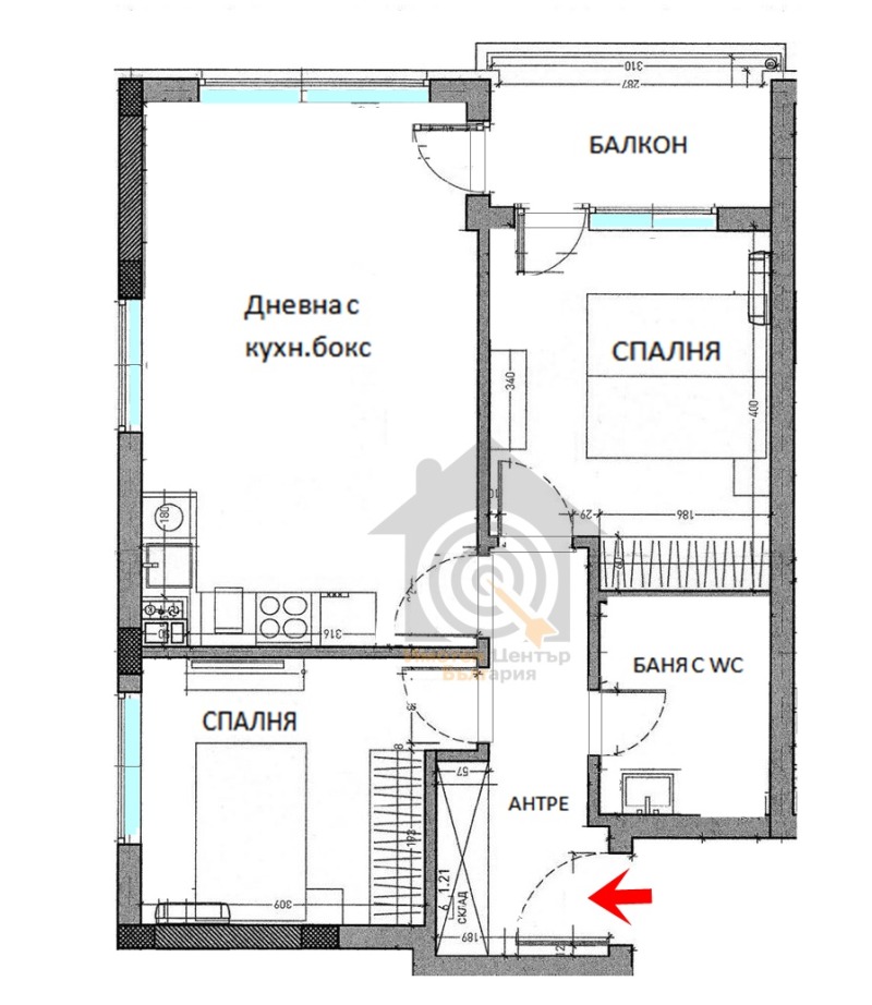 Zu verkaufen  2 Schlafzimmer Sofia , Druschba 1 , 80 qm | 82745594 - Bild [5]