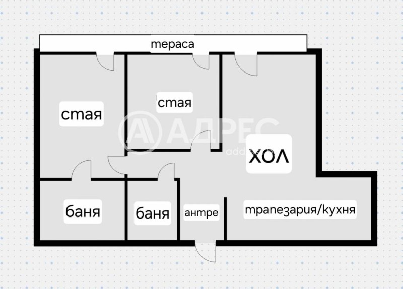 Продава 3-СТАЕН, гр. София, Борово, снимка 4 - Aпартаменти - 47893142