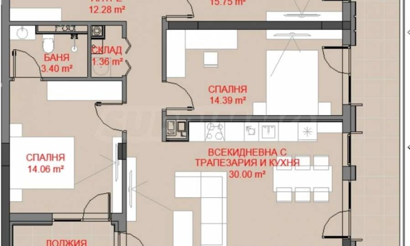 Na prodej  3+ ložnice Sofia , Manastirski livadi , 189 m2 | 75339902 - obraz [2]