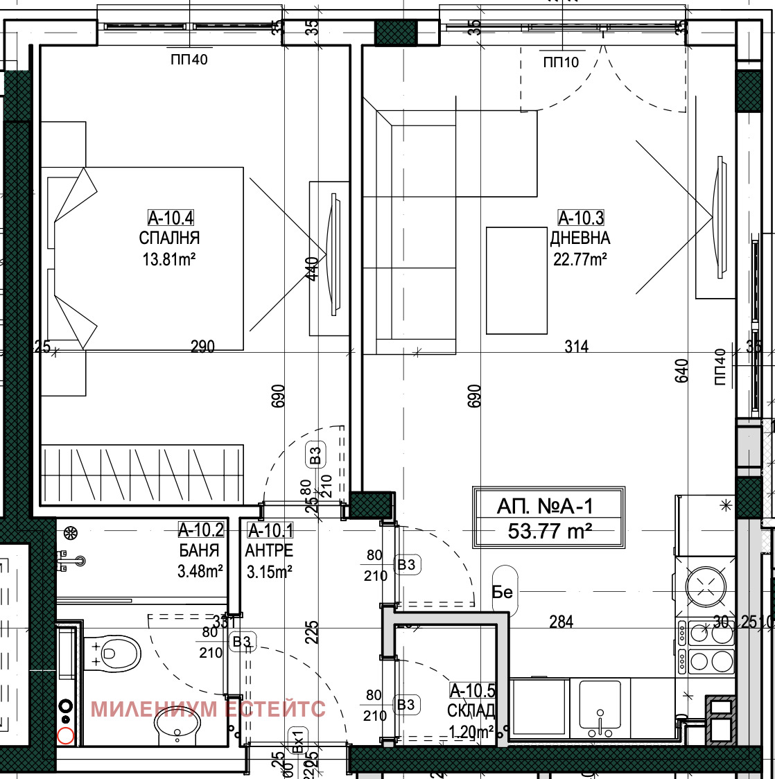 Продава 2-СТАЕН, гр. София, Витоша, снимка 3 - Апартаменти - 53914831