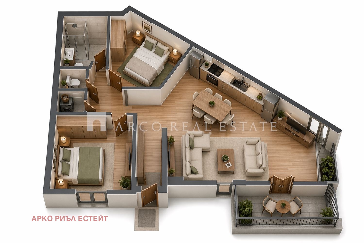 Продава 3-СТАЕН, гр. София, Овча купел 1, снимка 2 - Апартаменти - 54280470