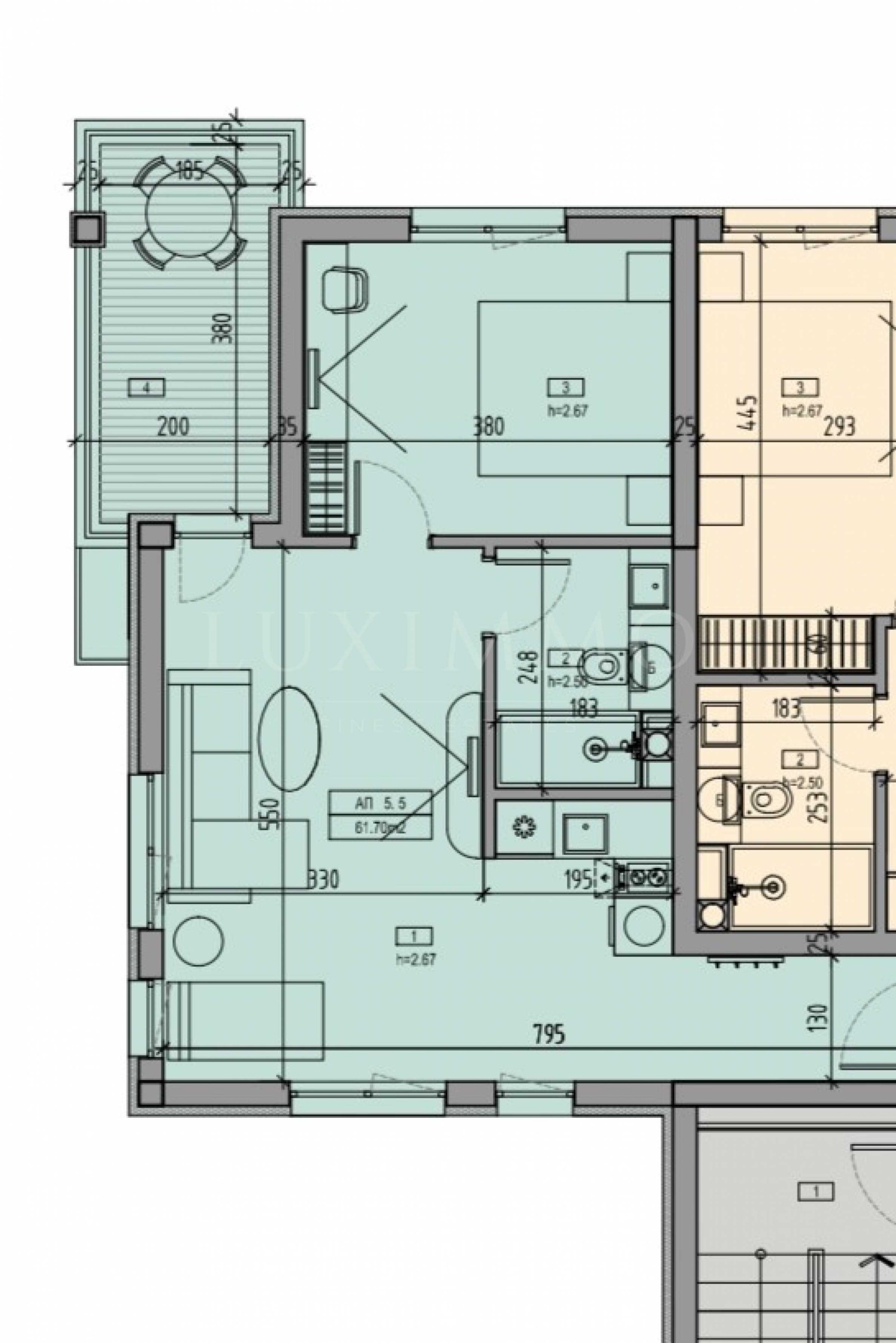 Продава 2-СТАЕН, гр. Созопол, област Бургас, снимка 2 - Апартаменти - 55309053