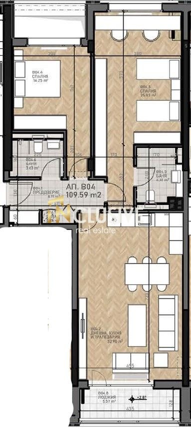 Продава 3-СТАЕН, гр. София, Дружба 2, снимка 3 - Апартаменти - 54224600