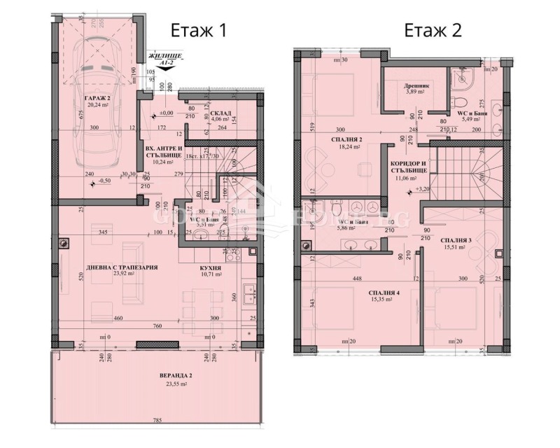 Продава КЪЩА, с. Марково, област Пловдив, снимка 2 - Къщи - 49586954