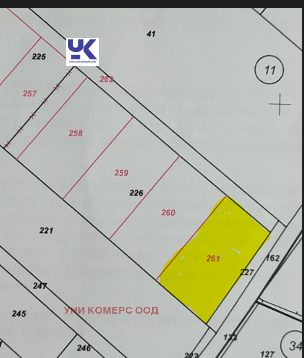 À venda  Trama região Sófia , Bojurichtche , 520 m² | 81364995