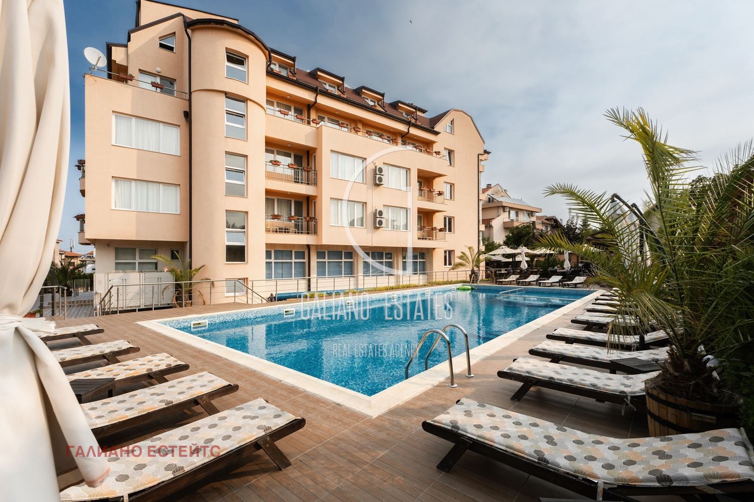 Продава 1-СТАЕН, гр. Черноморец, област Бургас, снимка 3 - Апартаменти - 50991442