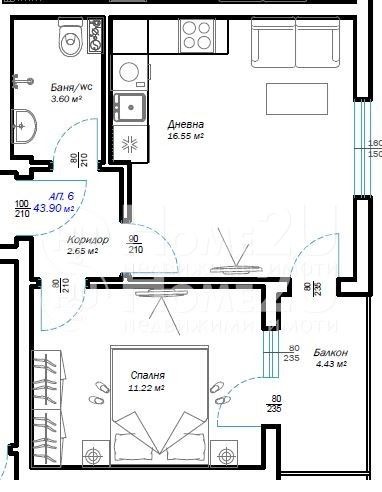 Продава 2-СТАЕН, гр. Варна, Виница, снимка 3 - Aпартаменти - 49630631