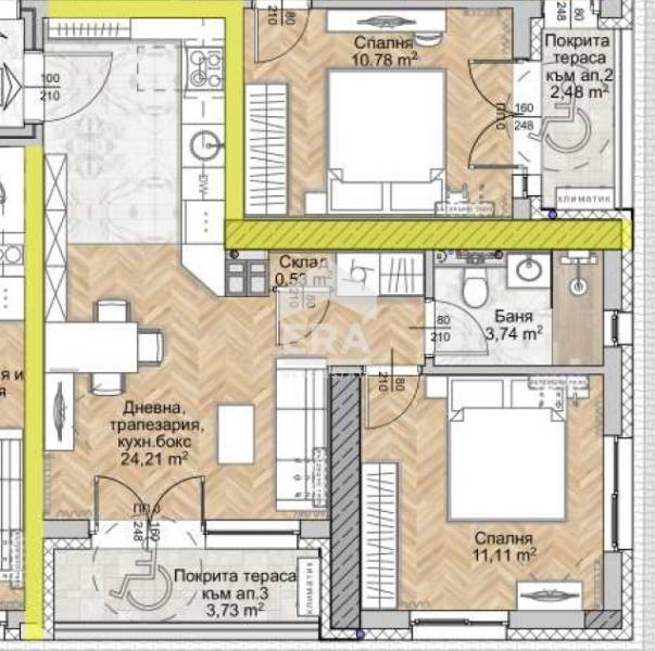 Продава 2-СТАЕН, гр. София, Люлин 8, снимка 4 - Апартаменти - 53075122