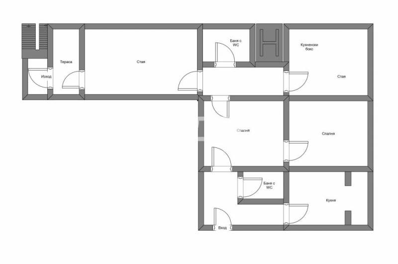 Til salgs  2 soverom Sofia , Ljulin 7 , 88 kvm | 80795307 - bilde [4]
