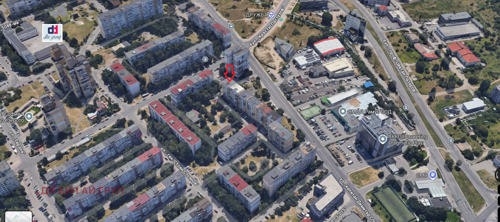 Продава 1-СТАЕН, гр. София, Дружба 1