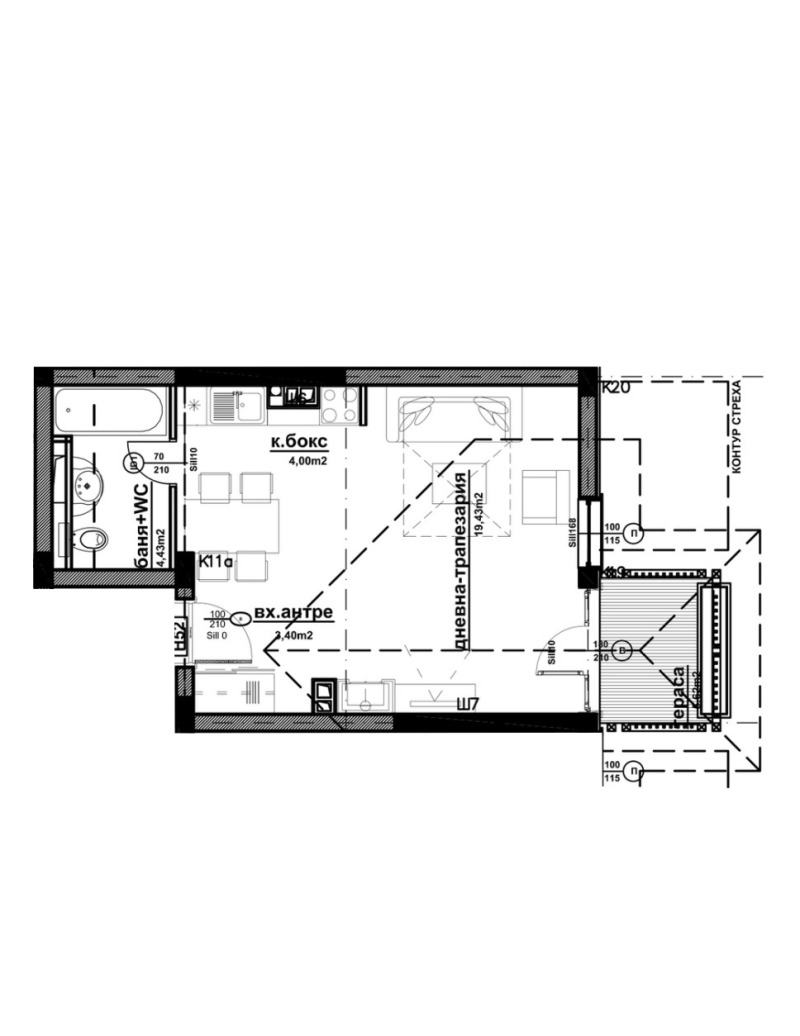 Til salg  Studie region Blagoevgrad , Bansko , 48 kvm | 16624775 - billede [11]