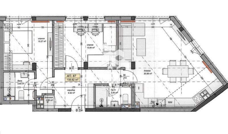 Продава  3-стаен град София , Младост 4 , 125 кв.м | 87107330 - изображение [2]