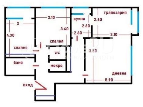 Продаја  2 спаваће собе Софија , Красна полјана 1 , 100 м2 | 70960071 - слика [8]