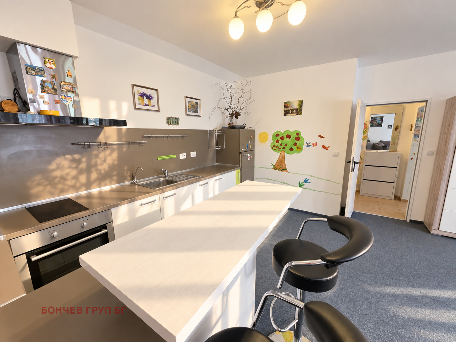 Продава 2-СТАЕН, гр. Ахелой, област Бургас, снимка 3 - Апартаменти - 56082042