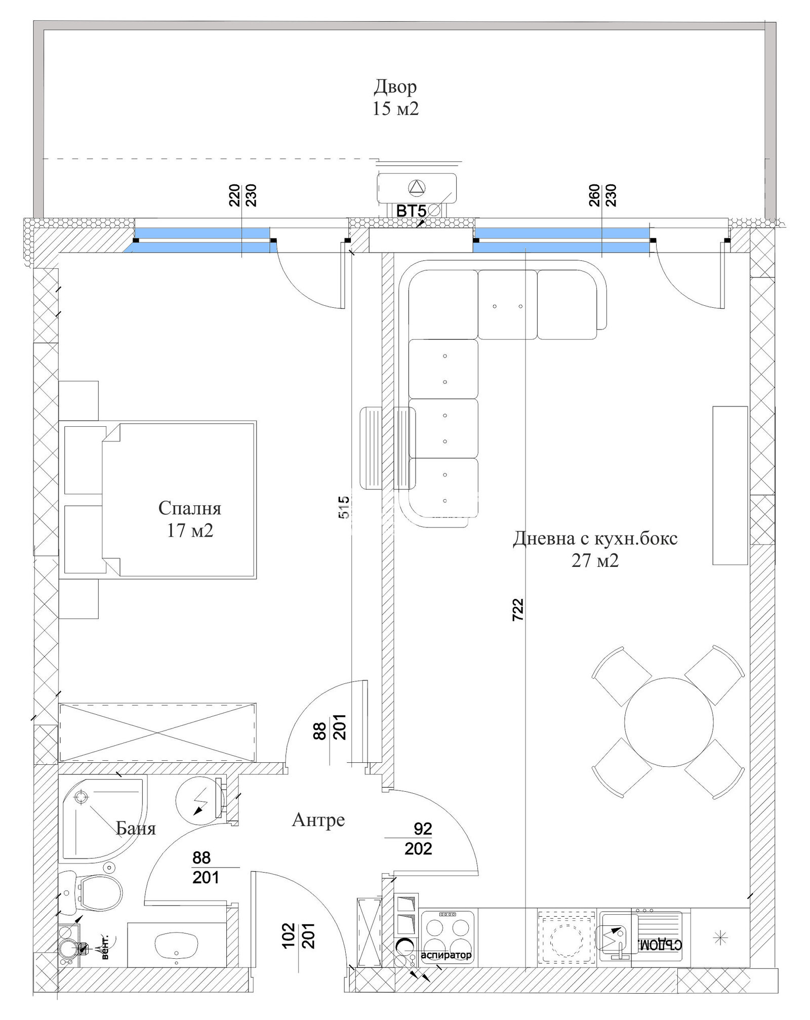 Продава 2-СТАЕН, гр. Пловдив, Остромила, снимка 2 - Апартаменти - 49952290