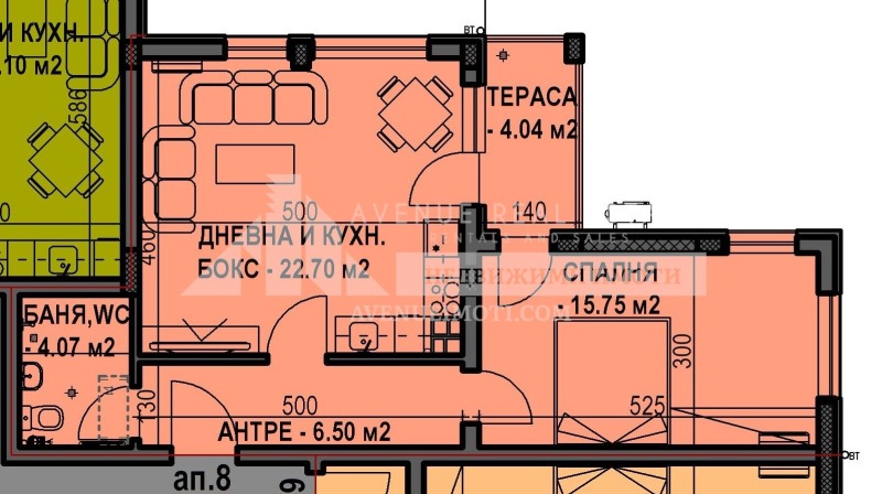 Na sprzedaż  1 sypialnia Plowdiw , Ostromila , 73 mkw | 17912617 - obraz [3]